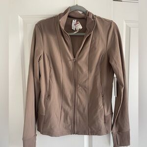 Light zip up jacket.